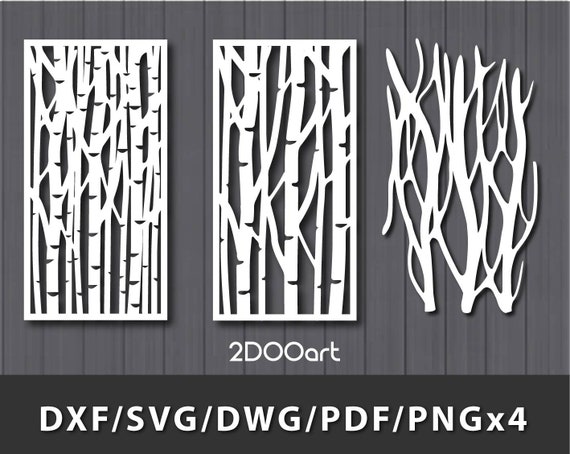Tree Panels Room Divider Wall Panels Lattice Room Decor Etsy