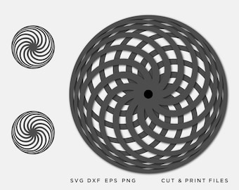 máquina cinemática, cinética, vector 3D, SVG por capas, Cricut DIY, plano cnc, escultura cinética, archivo de corte, corte láser, png, dxf, eps, svg