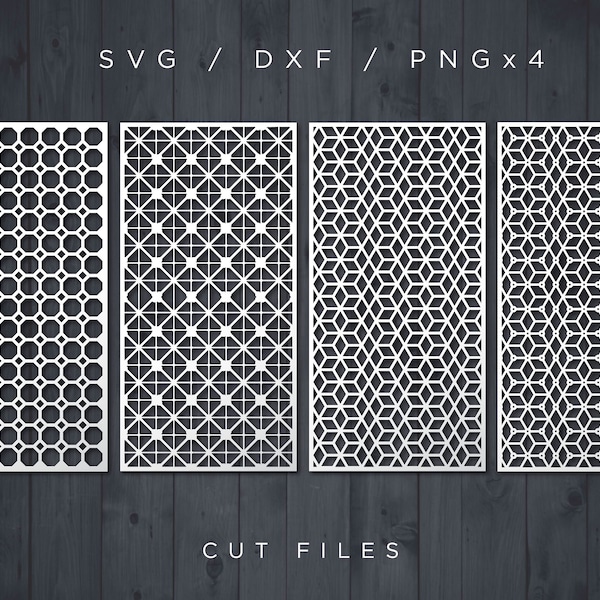 Laser Cutting File , Wall Panels svg, Quatrefoil,Lattice, Morocco Stencil, Quatrefoil Vector, svg files for cricut, decorative panel screen