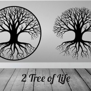 Tree of Life, Tree cut file, Tree cut out, Tree dxf, Tree vector, Iron on Transfer, Vinyl Cutting, Engraving Clipart, Tree svg
