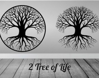 Tree of Life, Tree cut file, Tree cut out, Tree dxf, Tree vector, Iron on Transfer, Vinyl Cutting, Engraving Clipart, Tree svg