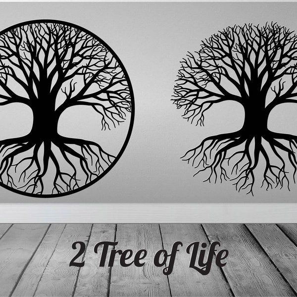 Tree of Life, Tree cut file, Tree cut out, Tree dxf, Tree vector, Iron on Transfer, Vinyl Cutting, Engraving Clipart, Tree svg