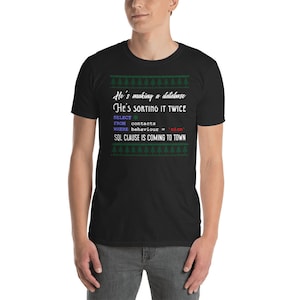 Funny SQL Query Programmer T-Shirt Database Admin Administrator DBA Software Developer Engineer Christmas Xmas Gift Computer Science Student