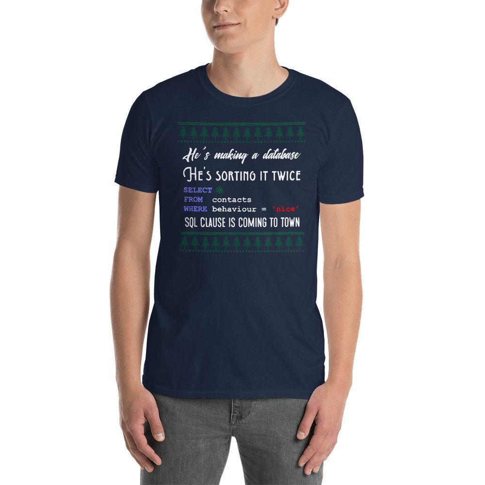 SQL Query T-Shirt SQL Query T-Shirt