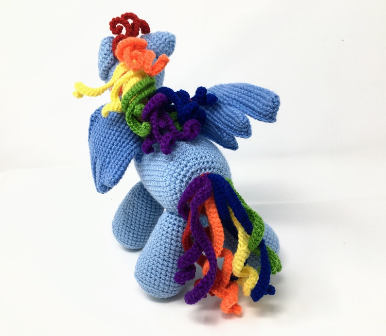 My little pony crochet pattern etsy