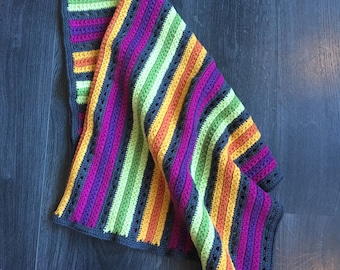 Star Stitch Crochet Blanket Pattern (ENGLISH)