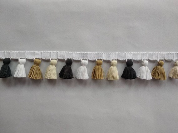 Tassel Trim Tassel Fringefabric Trimstassel Fringesindian Etsy