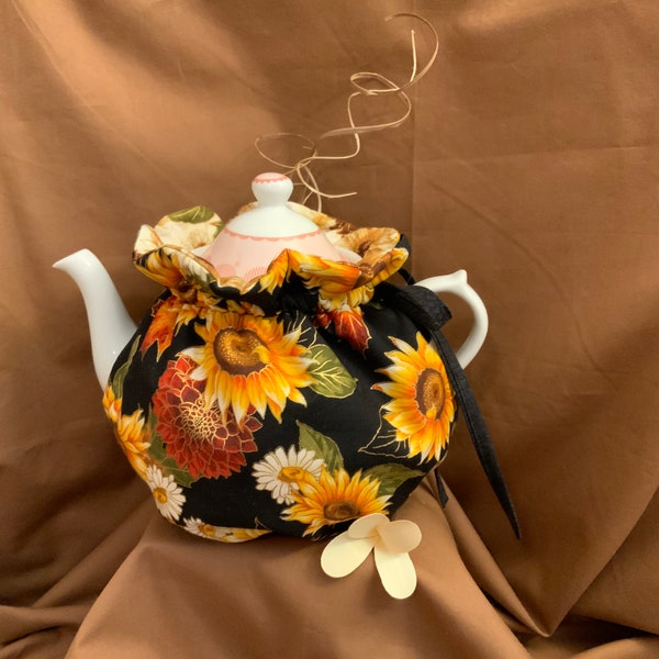 Tea cozy sun flowers