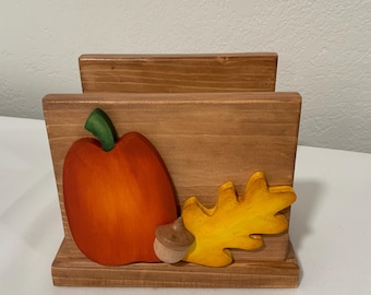 Country autumn napkin holder