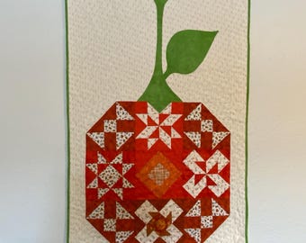 Pumpkin wall hanging