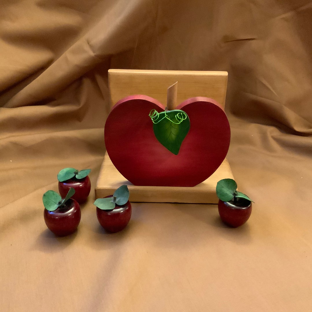Country Apple Napkin Holder Etsy