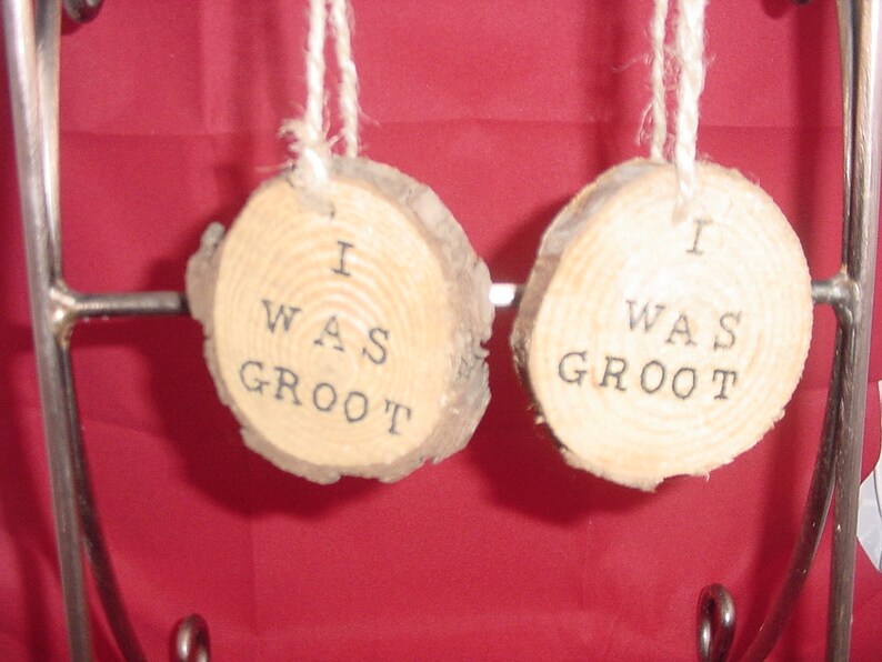 Guardians of the Galaxy Groot ornaments and coasters
