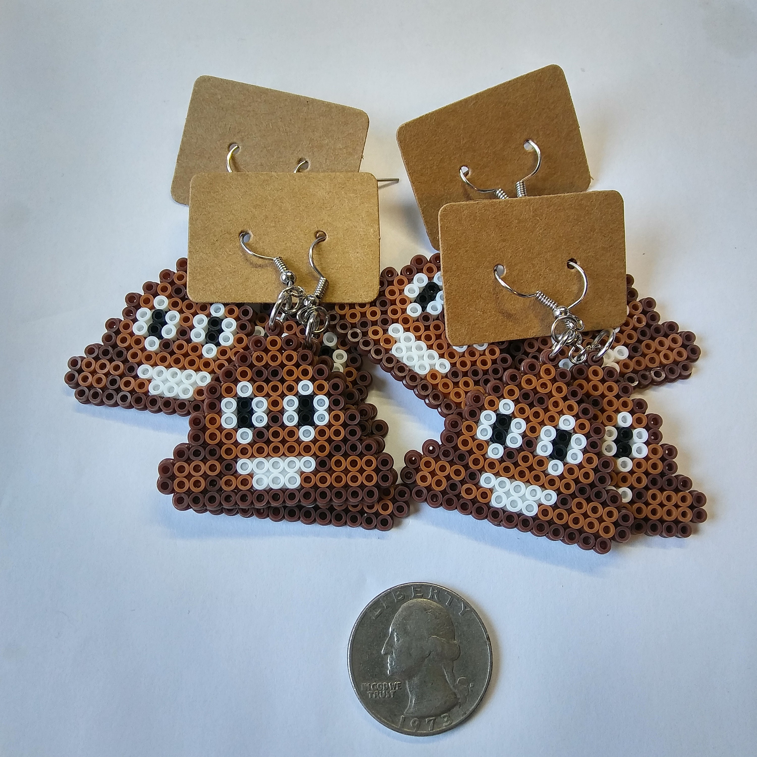 Poop Emoji Perler