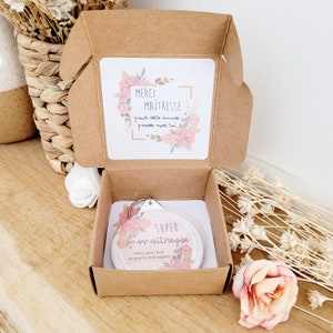 Cadeau Maitresse ecole/ magnet maitresse/miroir maitresse/badge maîtresse/ cadeau fin d annee/ boite remerciement /merci maitresse