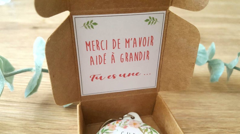Cadeau nounou tata/cadeau assistante maternelle/ remerciement | Etsy