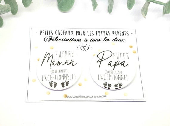 Badges Futurs Parents Badge Parents Jumeaux Badge Futur Etsy Badges Futurs Parents Badge Parents Jumeaux Badge Futur Etsy