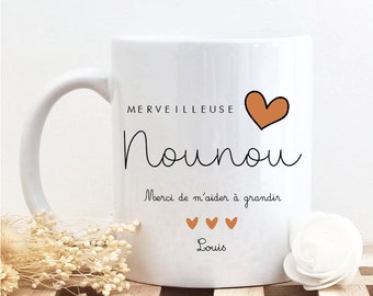 Vase Personnalisable Gravure Texte - Cadeau Unique Pour Maîtresse, Nounou Ou Fête Des Mères - Verre Ovale 26cm