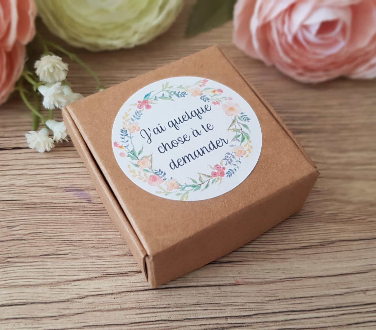 Cadeau annonce marraine/ idee demande marraine/ cadeau porte | Etsy