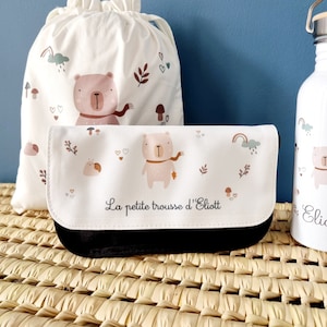 Trousse PRENOM AU TRAIT Bébé (personnalisable)