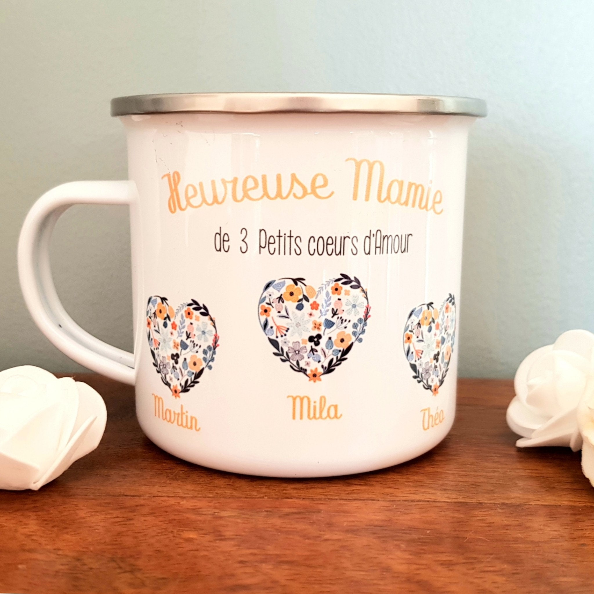 MÖMY - Tasse en Verre boho Mini Fleurs