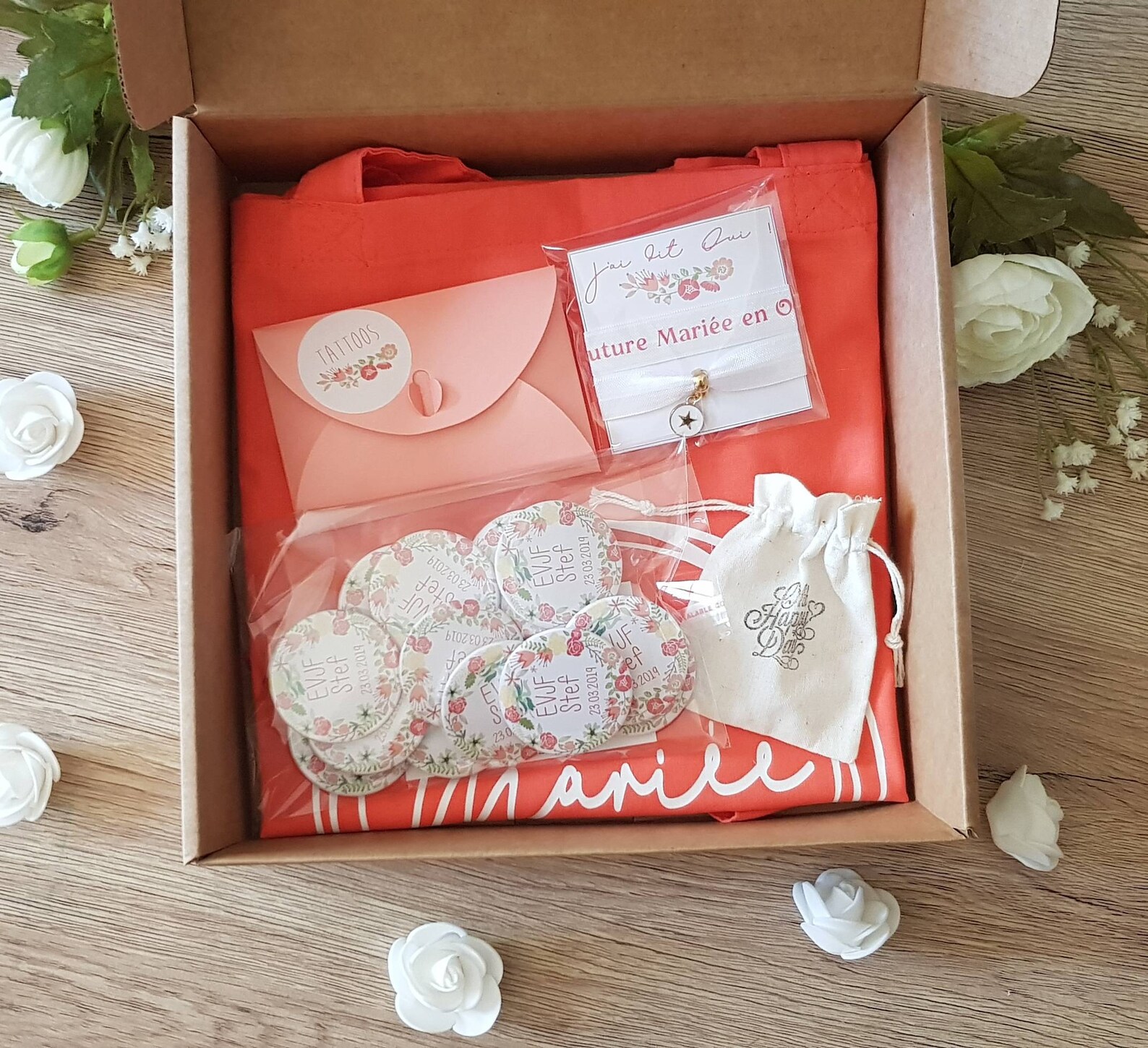 Box evjf/kit evjf/enterrement vie de jeune fille/tote bag Etsy