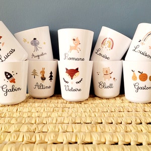 Personalized children's cup/personalized children's glass/personalized plastic cup/nursery cup/child's first name cup/first name glass