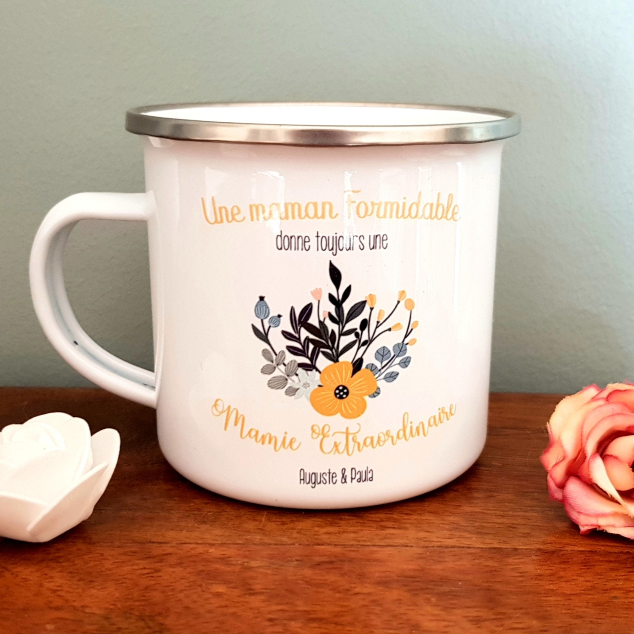 Mug Personnalisable Mamie/Mug Personnalisé /Mug Bonne Fête Mamie Une Maman Formidable Donne Toujours