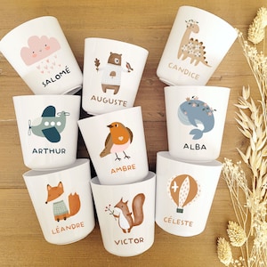 Personalized children's cup/personalized children's glass/personalized plastic cup/nursery cup/child's first name cup/2023 cups