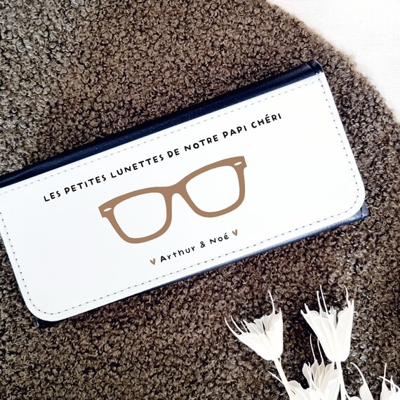 Etui à lunettes personnalisable/étui à lunettes papi/étui à