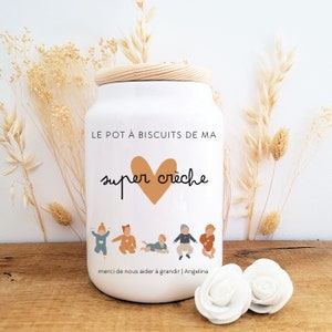 Cookie jar Nursery/End of year gift/gift for nursery/gift for Mam/thank you nursery/end of year gift/cookie jar/nursery/Mam