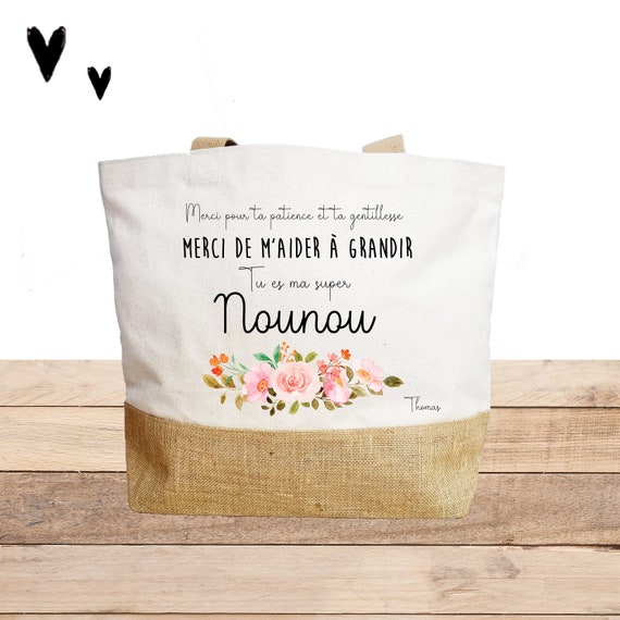 Tote bag nounou sale