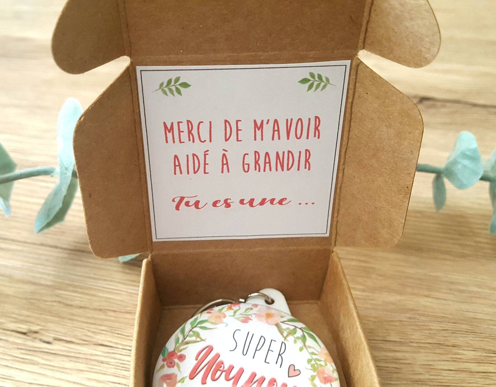 Cadeau nounou tata/cadeau assistante maternelle/ remerciement Etsy