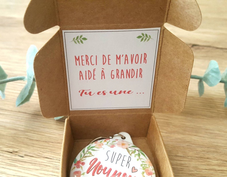 Cadeau nounou tata/cadeau assistante maternelle/ remerciement | Etsy