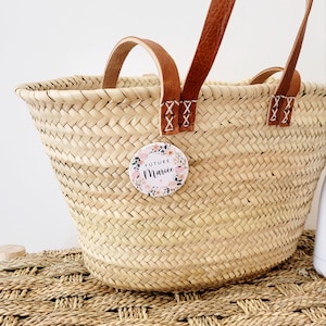 Basket beach bachelorette / basket beach future bride / basket beach bachelor party / personalized basket evjf / basket badge Marbella