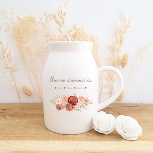 Small personalized dried flower vase/Grandmother's Day dried flower vase/Grandmother's Day gift/dried flower creations/grandma