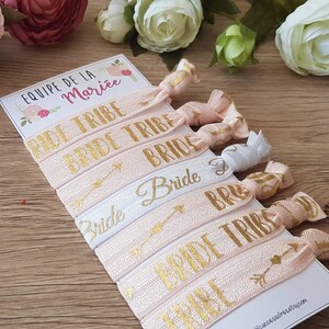Bracelets Evjf rose et or/ bracelet enterrement vie jeune - France