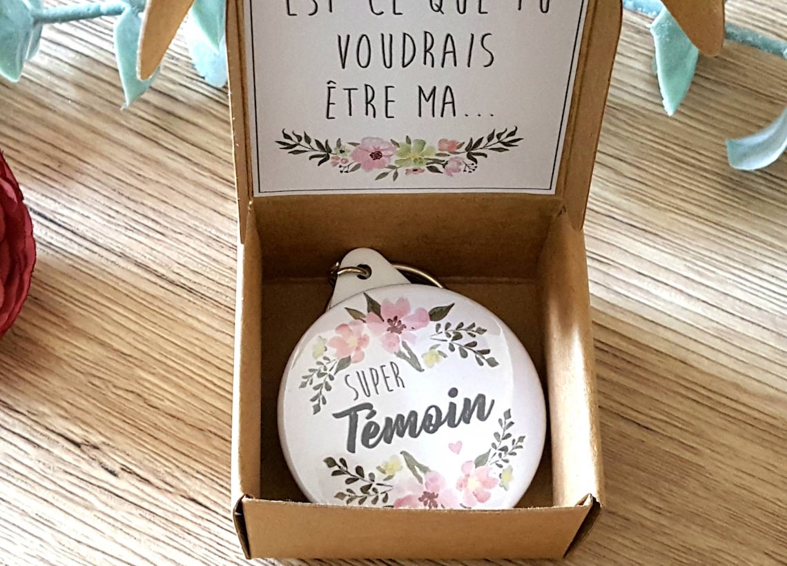 Annonce témoin mariage/demande témoin mariage/cadeau temoin | Etsy