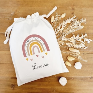 Pochon rangement enfant/pochon enfant personnalisé/sac de rangement personnalisé/sac enfant personnalisé/sac de rechange/sac Louise