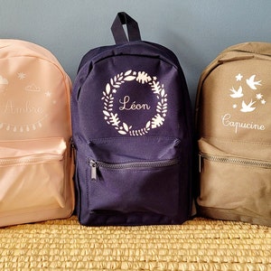 Sac à dos maternelle/sac à dos enfant/sac à dos prénom/cartable personnalisée/mini sac à dos/sac à dos crèche/sac à dos prénom/cartable kids