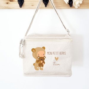 Sac à repas enfant/Glacière isotherme enfant/sac repas personnalisé/sac repas enfant/petite glacière enfant/petite glacière personnalisée