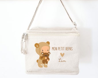 Sac à repas enfant/Glacière isotherme enfant/sac repas personnalisé/sac repas enfant/petite glacière enfant/petite glacière personnalisée