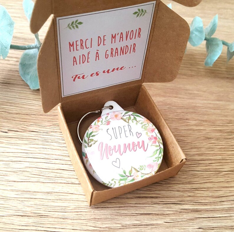 Cadeau nounou tata/cadeau assistante maternelle/ remerciement | Etsy