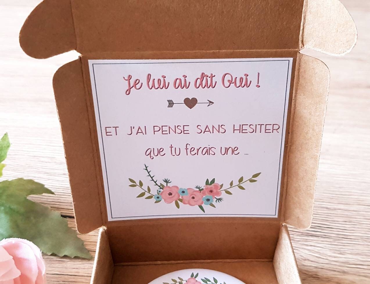 Annonce témoin/demande demoiselle d honneur/annonce Etsy