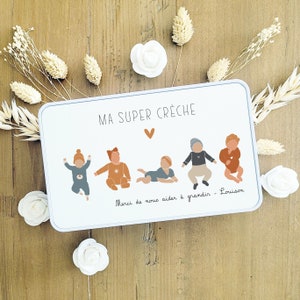 Customizable Metal Box/Great Nursery Gift/Thank You Nursery Gift/Thank You Nursery Gift/Personal Nursery Gift/Mum/Nursery Gift