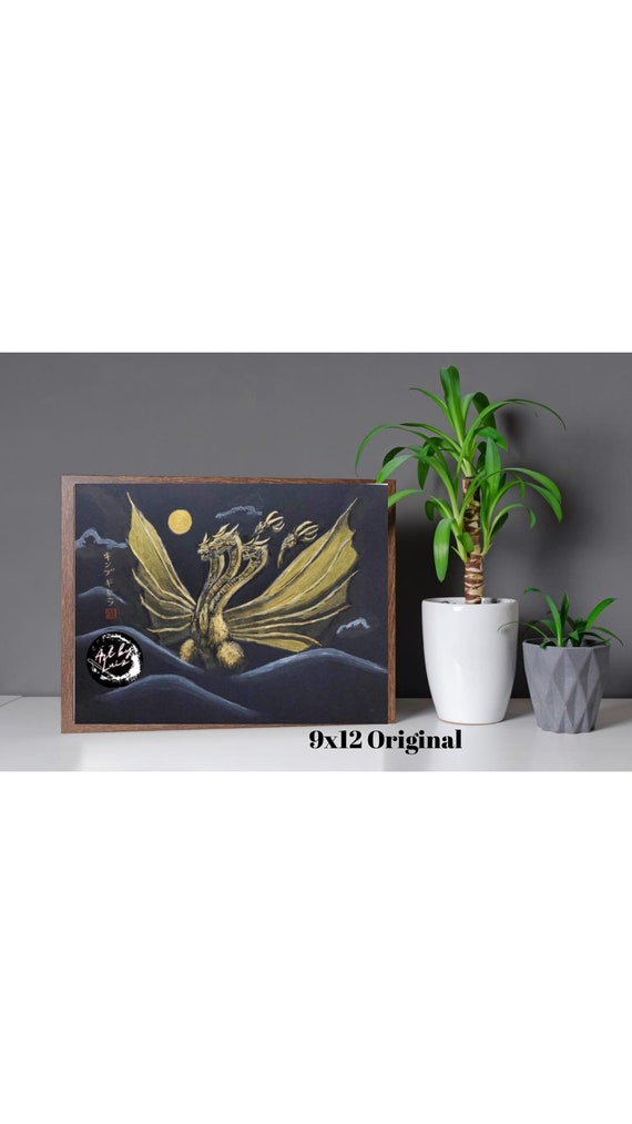 Gold Shin King Ghidorah - Etsy