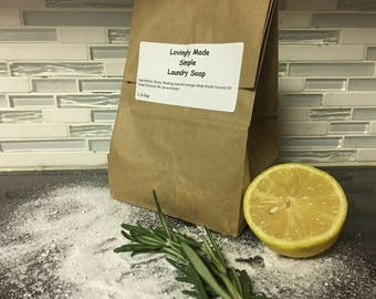 Simple Laundry Detergent