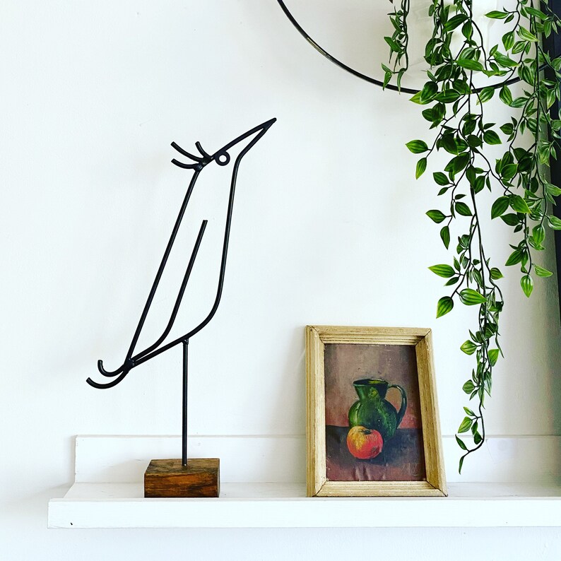 Midcentury Bird Sculpture \u201cDwayne\u201d