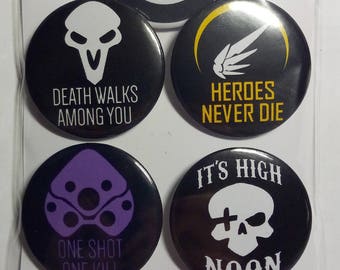 Overwatch pin set, koelkast magneten, overwatch badges, Pinback knoppen