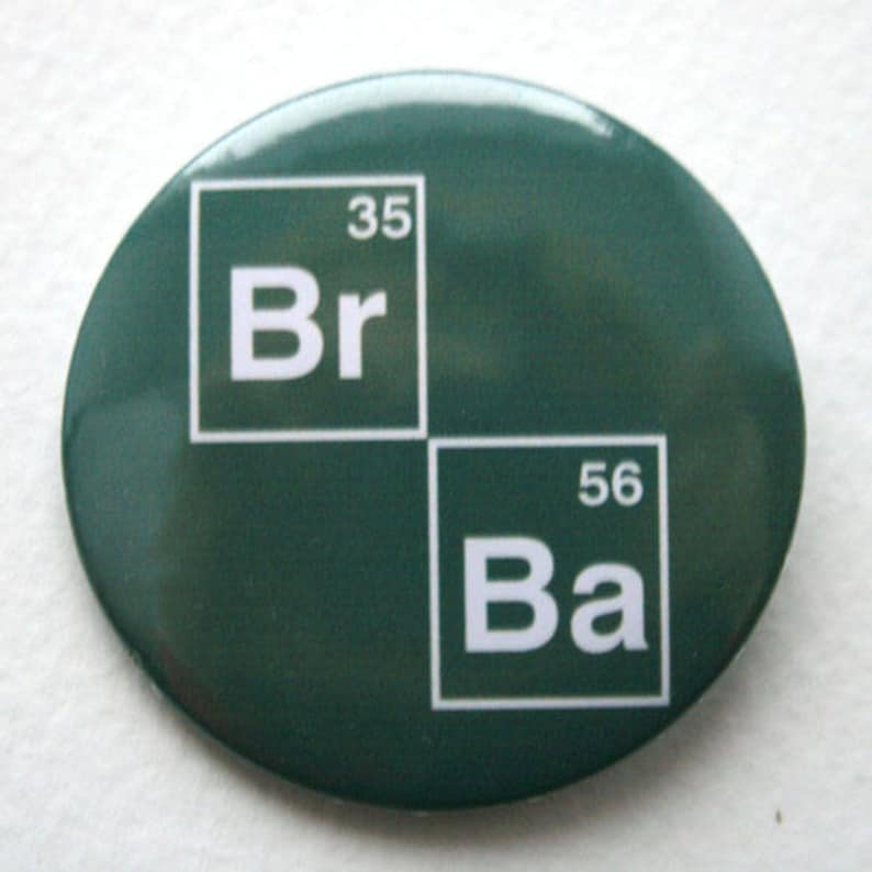 Breaking Bad Heisenberg Fridge Badges Etsy