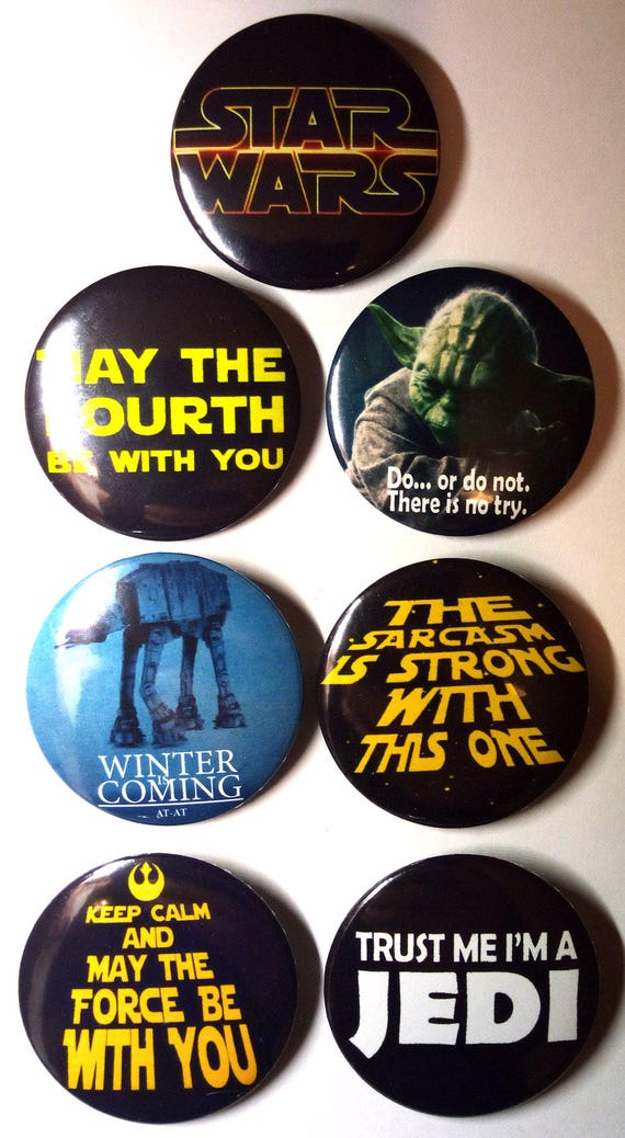 star wars pin badges